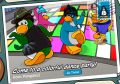 The Dance Party postcard.