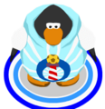 The Penguin Cup Hoodie in-game.