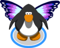 The Purple Butterfly Wings in-game.