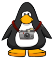 The Tourist Camera on a player card.