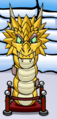 The Yellow Hydra Head in an igloo.