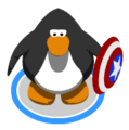 The Captain America Shield in-game.