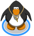 The Gold Charm Necklace in-game.