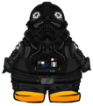 The TIE Fighter Pilot Costume on a player card.