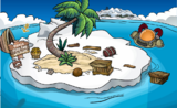 During the Island Adventure Party 2011.