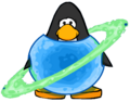 The Planet Costume on a player card.