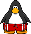 The Red Shorts on a player card.