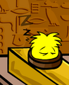 The Keeper as seen in Quest for the Golden Puffle.