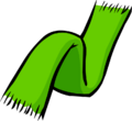 Green Scarf