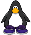 The Purple High Tops on a player card.