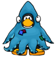 The Squidzoid Costume on a player card.