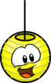 The Laughing Lantern as a yellow puffle.