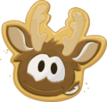 Reindeer Puffle Cookie