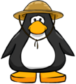 The Safari Helmet on a player card.