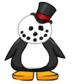 The Snowman Head on a player card.