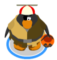 A typical non-member penguin look in-game.