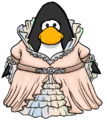 The Sky Gown on a player card.
