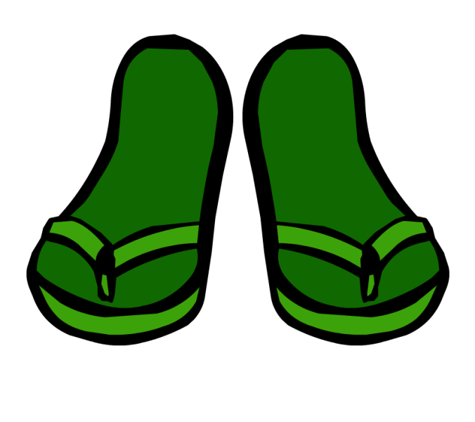 File:GreenSandals.png