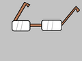 Plain glasses. Cost: 2000BG