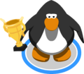 The Trophy in-game.