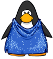 The Blue Dazzle Dress on a player card.