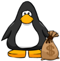 The Money Bag on a player card.