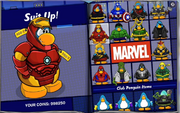 A catalog where members are able to buy costumes.