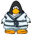 The Whiteout Gi on a player card.