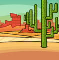 Desert Plane background