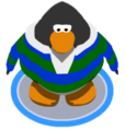 The Green Striped Rugby Shirt in-game.