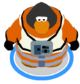 The X-wing Pilot Costume in-game.