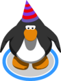 The 9th Anniversary Hat in-game.