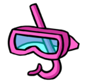Pink Snorkel Secret item