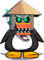 The Sensei-bot on a player card.