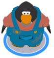 The Train Engineer Outfit in-game.