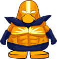 The Incredible Hero Suit on a player card.