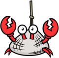 Klutzy captured.