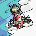 The old view of the lighthouse, visible by looking at the Map.