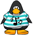 The Pop-n-Lock Music Shirt on a player card.