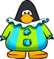 The Mischief Maker Costume on a player card.