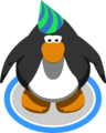 The 1st Year Party Hat in-game.