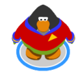 The Alien Costume in-game.