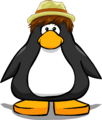 The Straw Fedora on a player card.