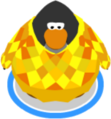The Golden Quilted Coat in-game