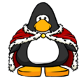 The Royal Robe on a player card.