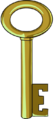 The first Spooky-Key, located at the Foyer.