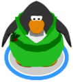 The Holly Elf Dress in-game.