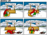 The comic "Coffee Sale".