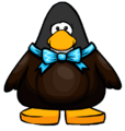 The Dark Cocoa Bunny Costume on a player card.