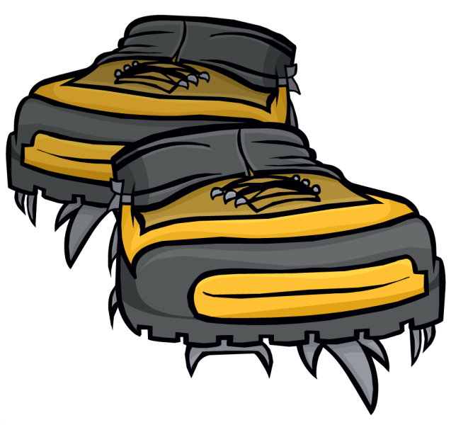 File:Yellow Hiking Shoes.png